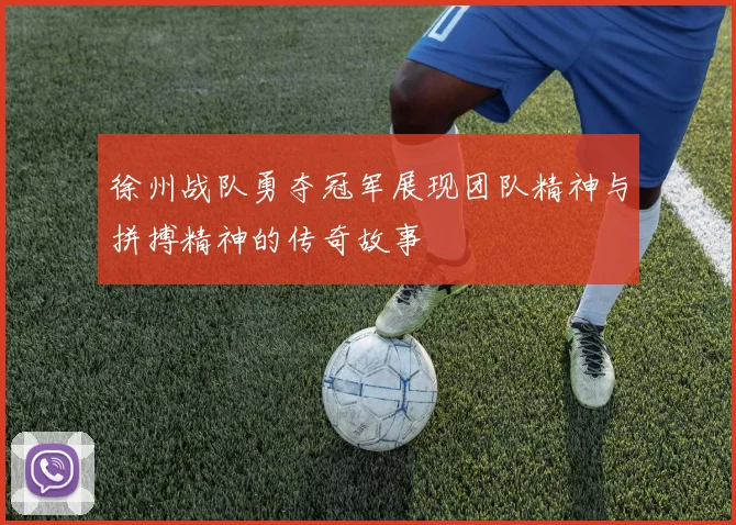 徐州战队勇夺冠军展现团队精神与拼搏精神的传奇故事